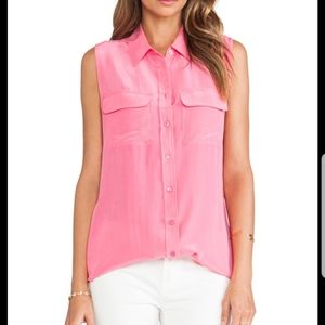 Equipment button up blouse